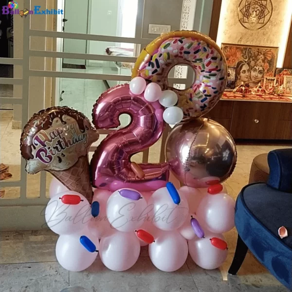 Candy Theme Balloon Bouquet