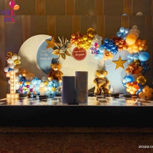 Premium Teddy Theme Birthday Decoration | Delhi NCR, Gurgaon.
