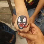 Tattoo Artist for Kid Birthday Party