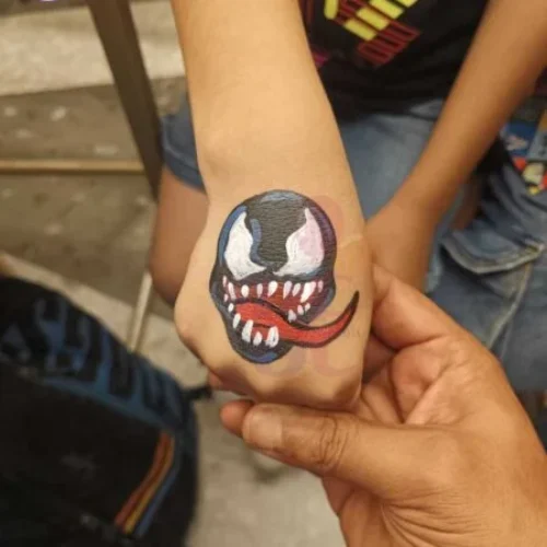 Tattoo Artist for Kid Birthday Party In Delhi NCR