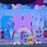 Premium Disney Theme Fist Birthday Decoration