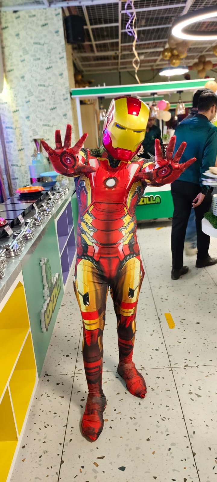 Iron Man character for Party entertainment