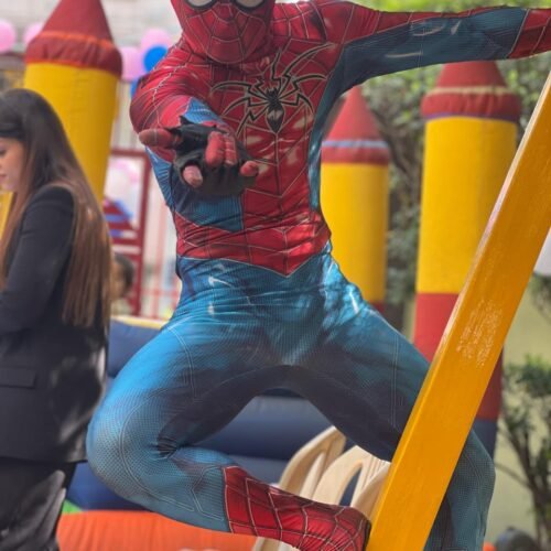 Spiderman character for Party entertainment