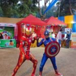 Superhero characters for Birthday party