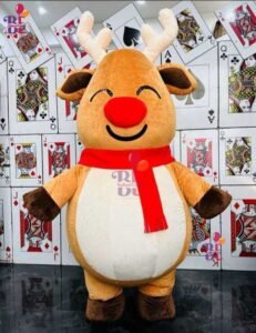 Reindeer Furr character for Party entertainment