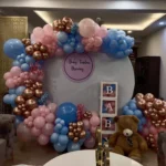 Baby Shower Teddy Theme Premium Ring Decor At Home