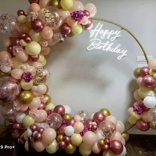 Balloon Ring for Birthday Decoration – Stunning & Personalized