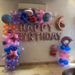 Peppa Pig Theme Birthday Decor for your Kid’s Birthday at your home