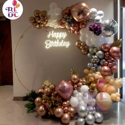 Premium Balloon Ring Decoration for Birthday Party – Party Decor