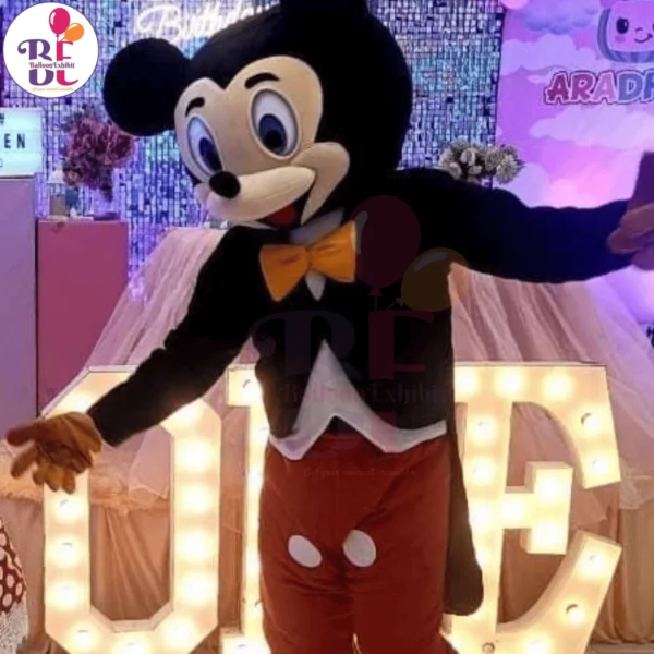 Mickey Mouse Mascot for Birthday Party