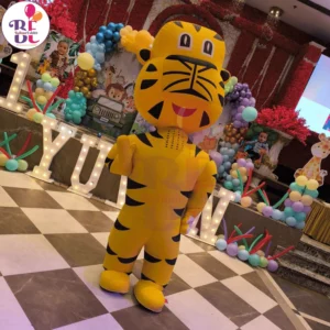 Tiger Mascot for Birthday Party entertainment