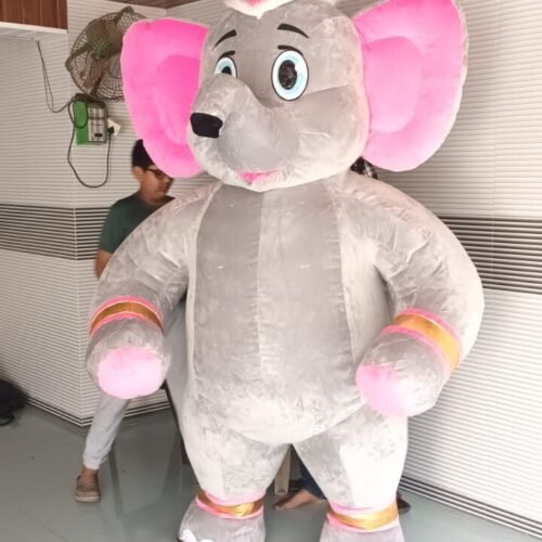Elephant Mascot for Birthday Party Entertainment