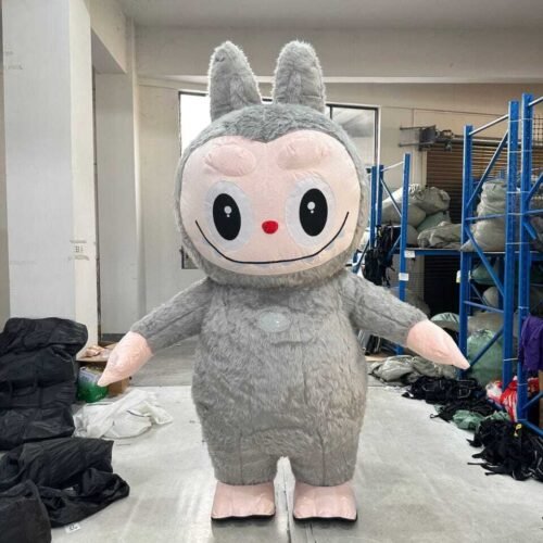 Labubu Mascot Dress Rental for Birthday Party