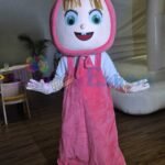 Masha Mascot for Kids Birthday Party