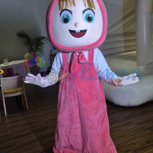 Masha Mascot for Kids Birthday Party