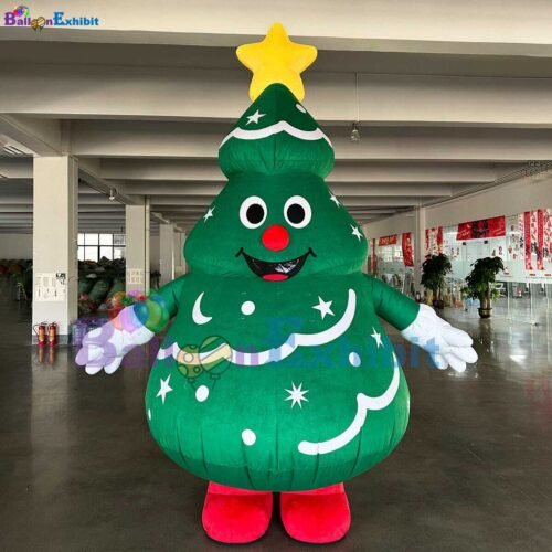 Christmas tree character for party or birthday