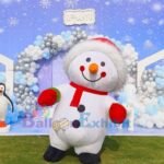 Inflatable snowman For christmas