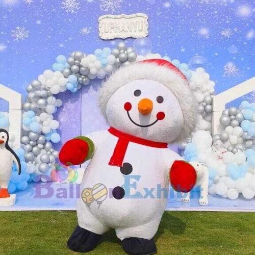 Inflatable Snowman for Christmas Party