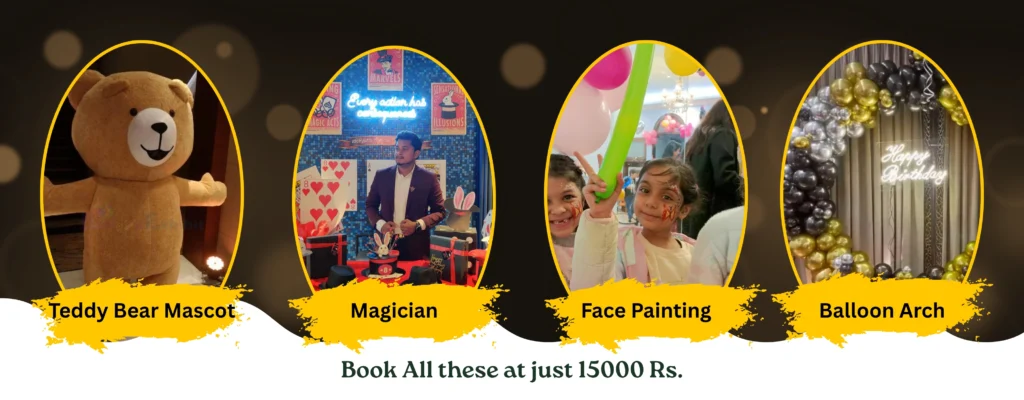 Planning a memorable birthday celebration for your child can feel overwhelming, especially when you want everything to look exciting and keep kids entertained throughout the event. Parents today are searching for complete party solutions that include decoration, entertainment, and interactive activities in one package. That is why this special combo from Balloon Exhibit has become one of the most popular choices for families in Mumbai. If you are looking for the best birthday party entertainment ideas in Mumbai, this combo package offers everything needed to make your celebration fun, colorful, and unforgettable. From a beautiful balloon arch to engaging activities and an adorable teddy bear mascot, this package is specially designed for kids birthday parties of all sizes. Why Parents Love Birthday Party Entertainment Ideas in Mumbai Mumbai is known for grand celebrations and creative party themes. Parents want unique birthday experiences that children enjoy and guests remember for a long time. Choosing the right entertainment package saves time, reduces stress, and creates a joyful atmosphere for everyone attending the event. This combo package includes: Balloon Arch Decoration Kids Face Painting Magic Show Teddy Bear Mascot Together, these services create one of the most exciting birthday party entertainment ideas in Mumbai for kids of all age groups. Stunning Balloon Arch Decoration for a Picture-Perfect Party Every great birthday party starts with eye-catching decoration. A colorful balloon arch instantly transforms any venue into a festive celebration area. Whether your event is at home, a banquet hall, or a society clubhouse, balloon décor creates the perfect background for photographs and cake cutting moments. The balloon arch can be customized according to: Cartoon themes Superhero themes Princess birthday parties Pastel color combinations Jungle or animal themes Parents searching for birthday party entertainment ideas in Mumbai often prefer balloon decorations because they make the venue look premium without spending excessively on décor. A professionally designed balloon arch also becomes the highlight of the party entrance and selfie corner for guests. Kids Face Painting – The Most Loved Birthday Activity Children absolutely love face painting because it allows them to transform into their favorite characters. Professional face artists create beautiful designs such as: Butterflies Superheroes Tigers Princess crowns Cartoon characters Face painting adds excitement and keeps children engaged during the party. It is one of the most requested birthday party entertainment ideas in Mumbai because it works well for both small and large gatherings. Kids enjoy watching each other’s designs and often spend hours playing together after getting their faces painted. This creates an energetic and cheerful atmosphere throughout the celebration. Magic Show That Keeps Kids Fully Entertained No birthday celebration feels complete without a fun-filled magic show. Children love surprising tricks, funny performances, and interactive games performed by professional magicians. The magic show included in this combo package features: Comedy magic tricks Audience participation Balloon tricks Fun games for children Interactive entertainment Among all birthday party entertainment ideas in Mumbai, magic shows remain timeless because kids of every age enjoy them. Even parents and guests become part of the excitement while watching impossible tricks happen right in front of them. A live magic performance also helps keep children gathered together and engaged during the event. Teddy Bear Mascot – The Star Attraction of the Party One of the biggest highlights of this combo package is the adorable teddy bear mascot. Kids become instantly excited when the mascot enters the venue dancing and interacting with guests. The teddy bear mascot participates in: Cake cutting ceremonies Birthday dances Photo sessions Games with children Welcoming guests Many parents searching for birthday party entertainment ideas in Mumbai specifically look for mascot performances because mascots create unforgettable memories for children. The teddy bear mascot also makes the birthday child feel extra special during the celebration. Perfect for All Types of Birthday Celebrations This combo package works perfectly for: First birthday celebrations Kids birthday parties School events Society functions Indoor home parties Banquet hall celebrations Whether you are organizing a small family gathering or a large birthday event, these birthday party entertainment ideas in Mumbai can be customized according to your budget and party size. Why Choose Balloon Exhibit in Mumbai Balloon Exhibit is known for providing professional party decoration and entertainment services with creative execution and quality management. Benefits of booking with Balloon Exhibit: Affordable combo packages Professional entertainers Customized party themes High-quality balloon decoration Experienced face painters and magicians Friendly mascot performers Timely setup and coordination Parents prefer Balloon Exhibit because they receive multiple services in one booking, making party planning simple and stress-free. Create Unforgettable Birthday Memories Children remember joyful birthday experiences filled with games, colors, surprises, and fun interactions. This combo package combines all essential elements needed for a successful celebration. If you are searching for complete birthday party entertainment ideas in Mumbai, this package offers the perfect balance of decoration, activities, and entertainment. The colorful balloon arch creates the perfect party atmosphere, face painting keeps kids engaged, the magic show adds excitement, and the teddy bear mascot becomes the center of attraction. Book Your Birthday Party Combo Today Make your child’s birthday celebration extra special with the ultimate entertainment package from Balloon Exhibit. Book now to enjoy: Beautiful balloon arch decoration Fun kids face painting Interactive magic show Cute teddy bear mascot entry Turn your child’s birthday into a magical celebration filled with smiles, laughter, and unforgettable memories. 📍 Mumbai, India 📞 +91 9870269603 📧 info@mascotexhibit.com FAQs 1. What is included in this birthday combo package? The package includes balloon arch decoration, kids face painting, magic show, and teddy bear mascot entertainment. 2. Is this package available across Mumbai? Yes, these birthday party entertainment ideas in Mumbai are available in most locations across the city. 3. Can the balloon arch theme be customized? Yes, the decoration theme and balloon colors can be customized according to your party theme. 4. How long does the magic show last? The magic show duration usually ranges between 30 to 45 minutes depending on the event requirements. 5. Is the teddy bear mascot suitable for first birthday parties? Yes, the teddy bear mascot is one of the most popular attractions for first birthday celebrations. 6. How early should I book the combo package? It is recommended to book at least a few days in advance to secure your preferred date and timing.