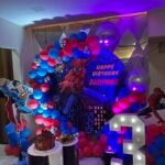 Spiderman Birthday Balloon Decoration Package