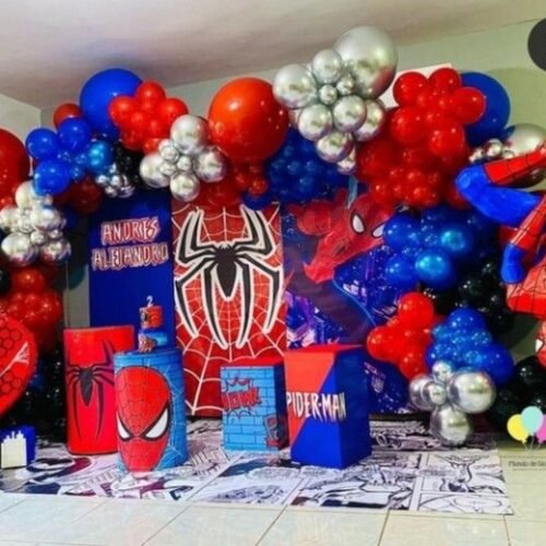 Spiderman Theme Decoration