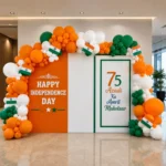 15 august balloon decoration