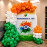 Balloon decoration for independence day