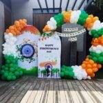 independence day balloon decor