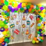 Festive Diwali Decoration Setup