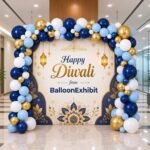 Happy Diwali Branded Photo Booth Backdrop